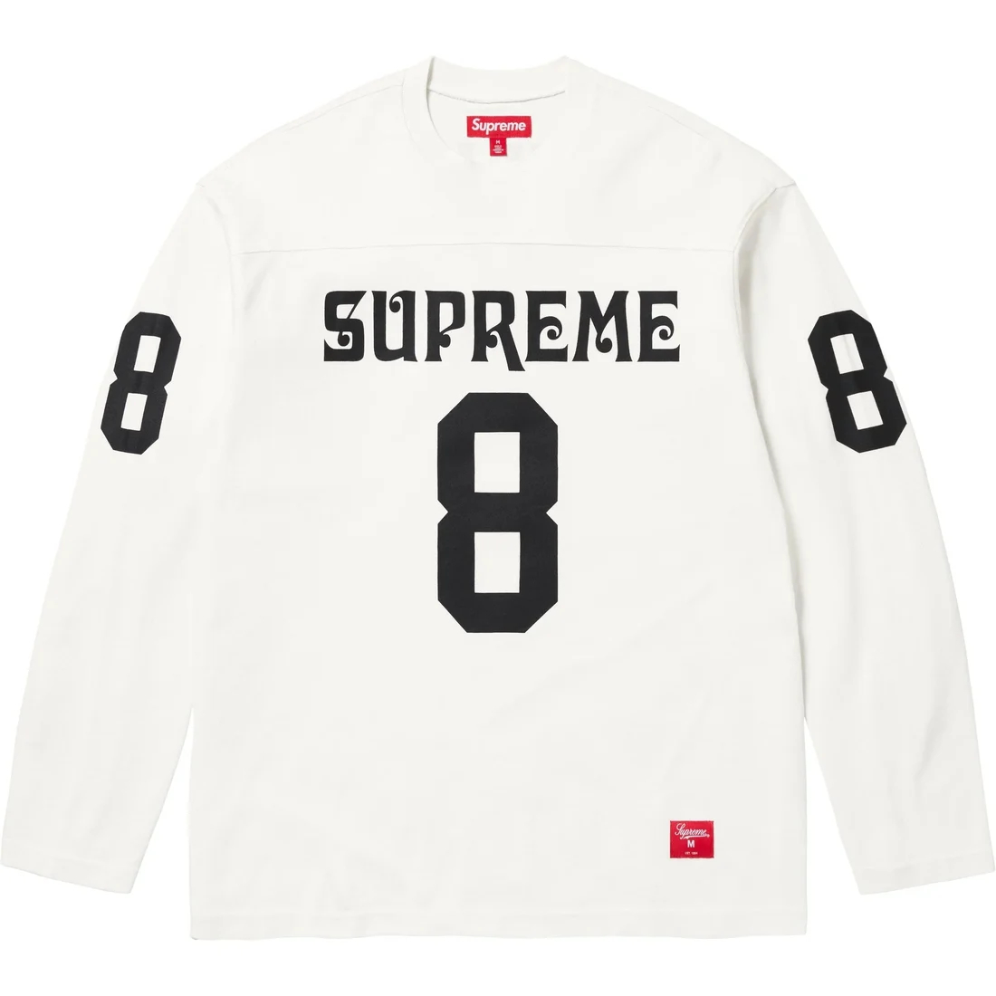 Футболка с длинными рукавами Supreme, белый
Футболка с длинными рукавами Supreme, белый