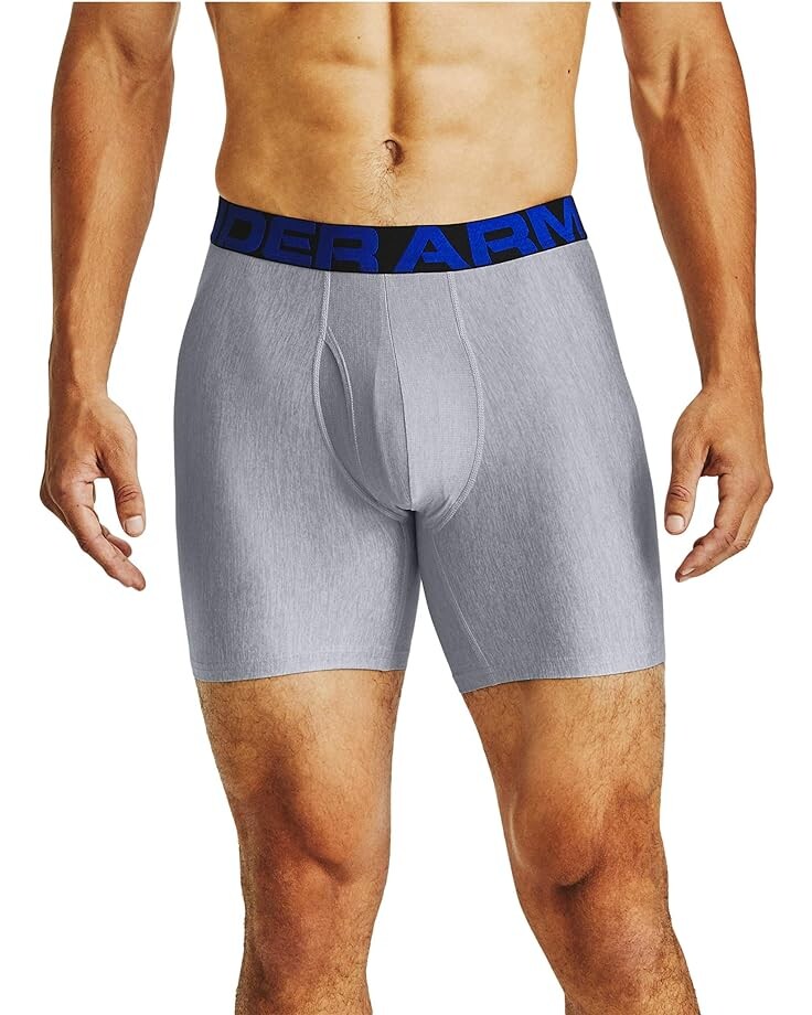Боксеры Under Armour Tech 6", цвет Academy/Mod Gray Light Heather
Боксеры Under Armour Tech 6", цвет Academy/Mod Gray Light Heather