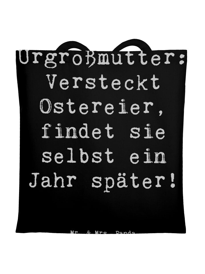 Сумка для переноски Mr & Mrs Panda Urgroßmutter Schätze, черный
Сумка для переноски Mr & Mrs Panda Urgroßmutter Schätze, черный