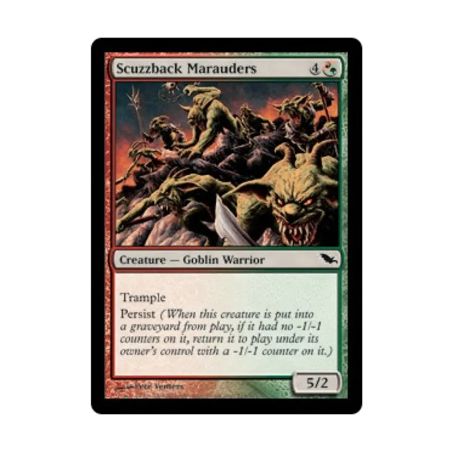 CCG Отбросы-мародеры (К), MTG - Shadowmoor
CCG Отбросы-мародеры (К), MTG - Shadowmoor