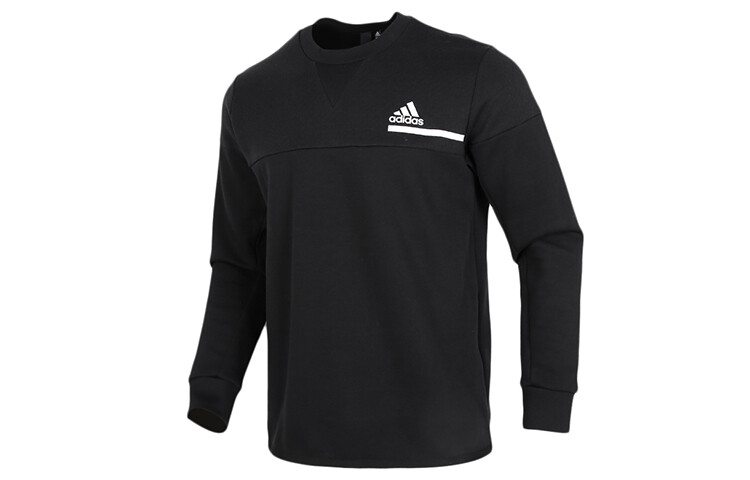 Толстовка мужская черная Adidas, черный 
Толстовка мужская черная Adidas, черный