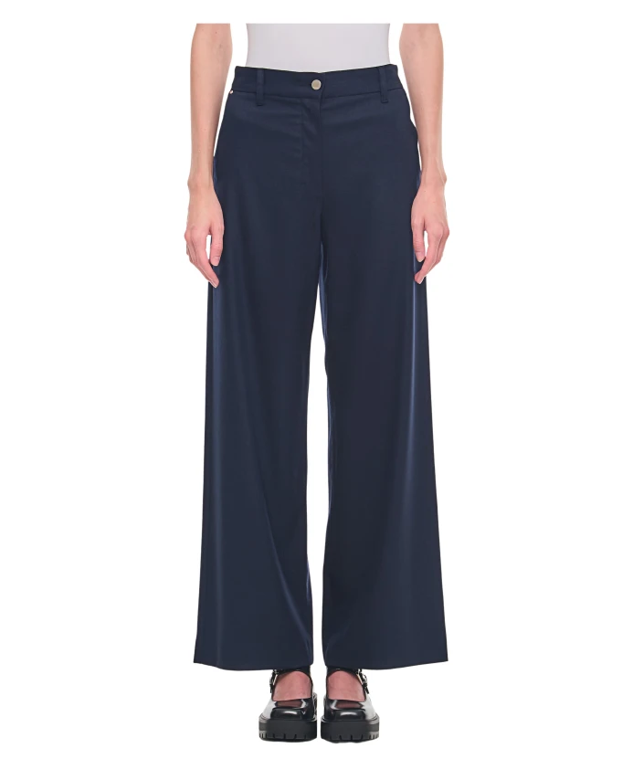 Широкие брюки Эрмес Max Mara, синий
Широкие брюки Эрмес Max Mara, синий