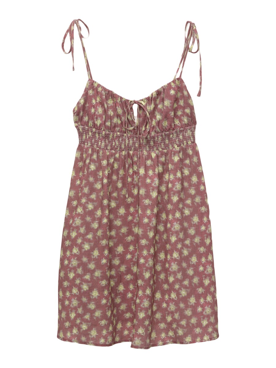 Летнее платье Pull&Bear, бордовый 
Летнее платье Pull&Bear, бордовый