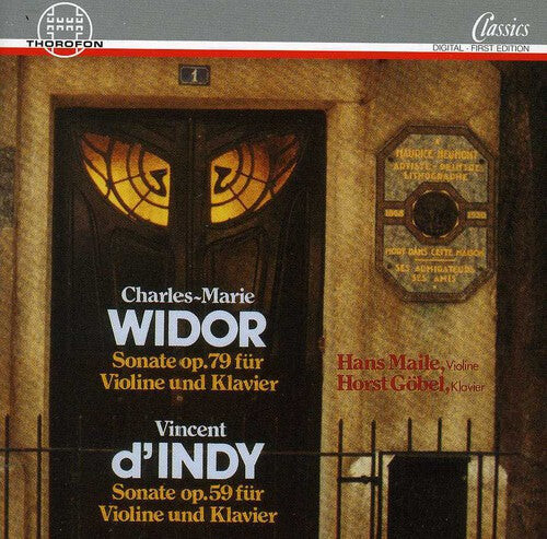 CD диск Widor / Maile, Hans: Violin Sonatas
CD диск Widor / Maile, Hans: Violin Sonatas