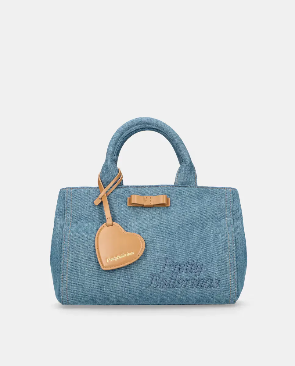 Женская сумочка из ткани с бантом Pretty Ballerinas, синий
Женская сумочка из ткани с бантом Pretty Ballerinas, синий