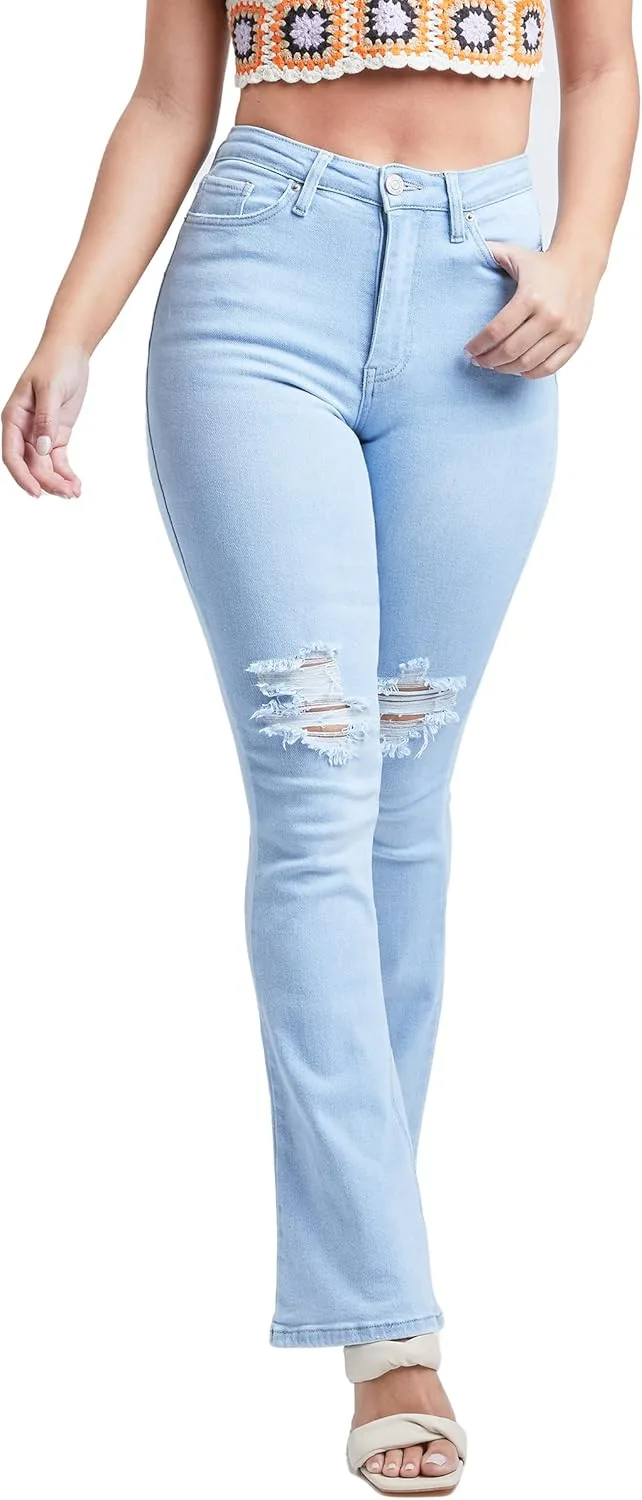 YMI Women's Junior Vintage Dream джинсы с высокой посадкой и расклешенным низом
YMI Women's Junior Vintage Dream джинсы с высокой посадкой и расклешенным низом