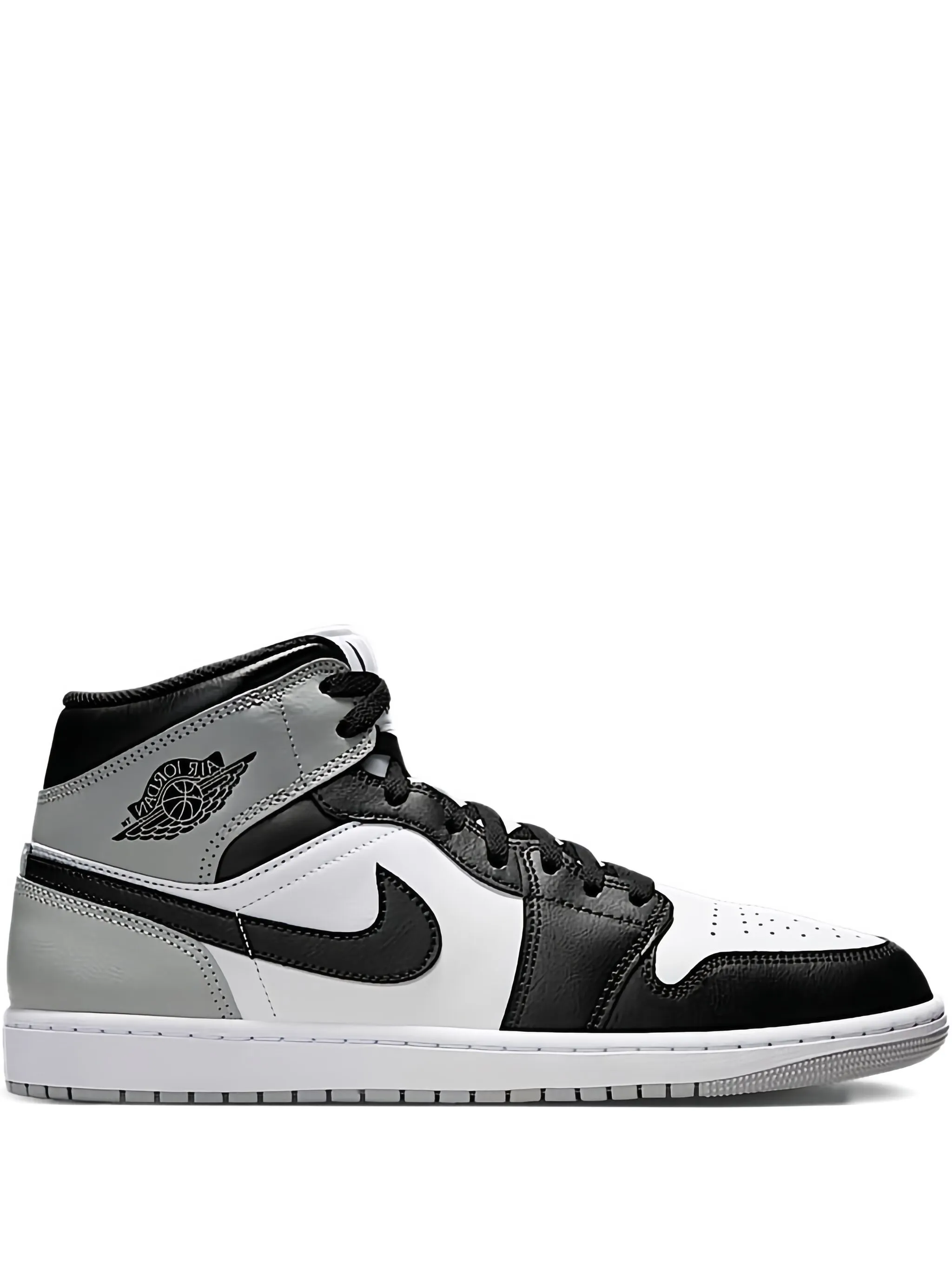 Кроссовки Air Jordan 1 Mid Barons - White/Light Smoke Grey/Black, белый
Кроссовки Air Jordan 1 Mid Barons - White/Light Smoke Grey/Black, белый