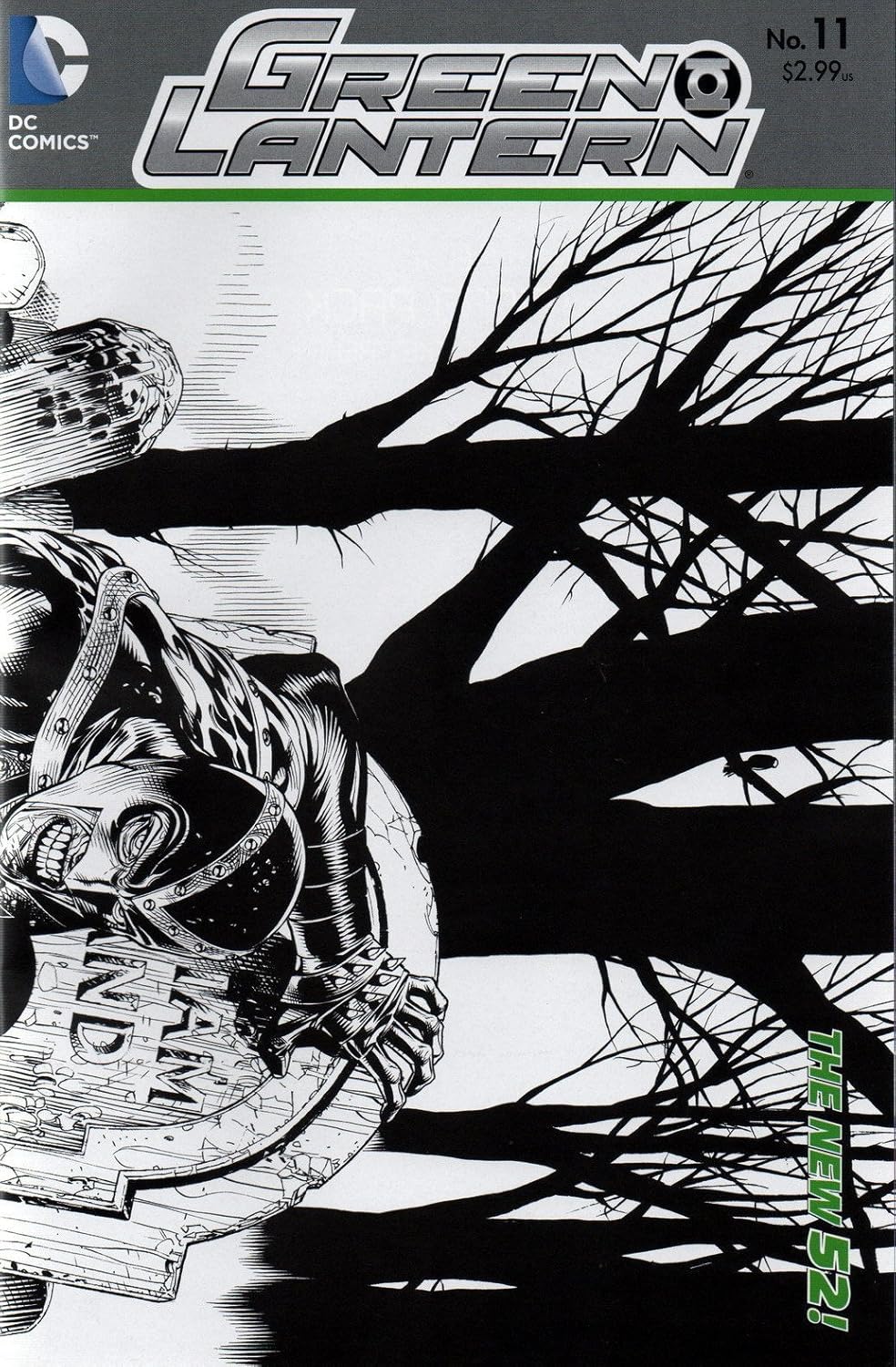 Green Lantern #11 "Doug Mahnke Black & White Sketch Variant" (DC COMICS)
Green Lantern #11 "Doug Mahnke Black & White Sketch Variant" (DC COMICS)