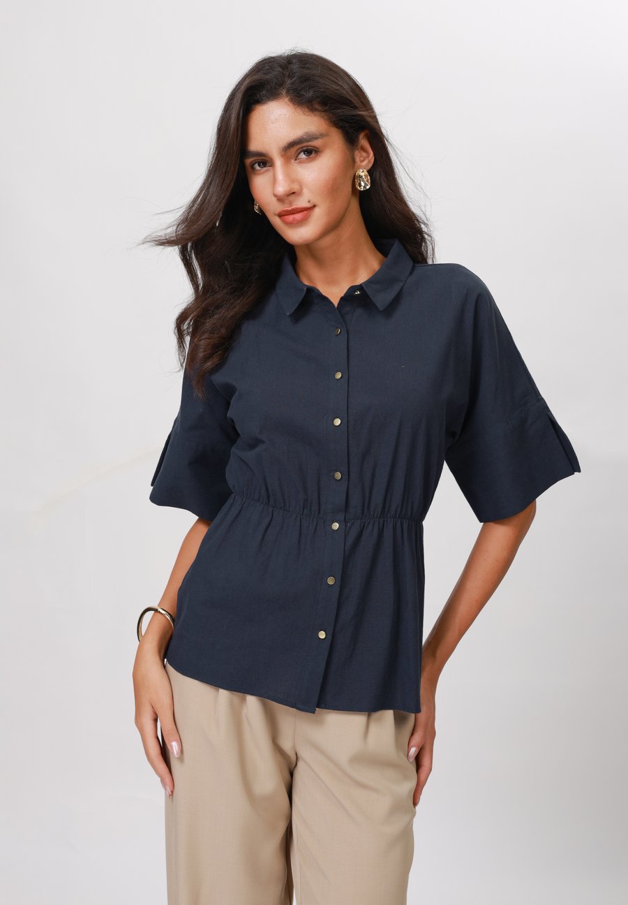 Блуза Anna Field Button-down blouse, Navy/Dark Blue
Блуза Anna Field Button-down blouse, Navy/Dark Blue