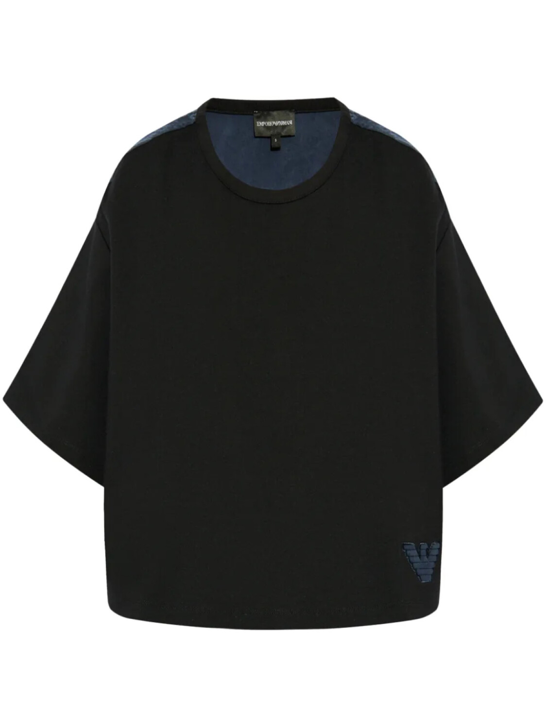 Футболка со вставками Emporio Armani, черный
Футболка со вставками Emporio Armani, черный