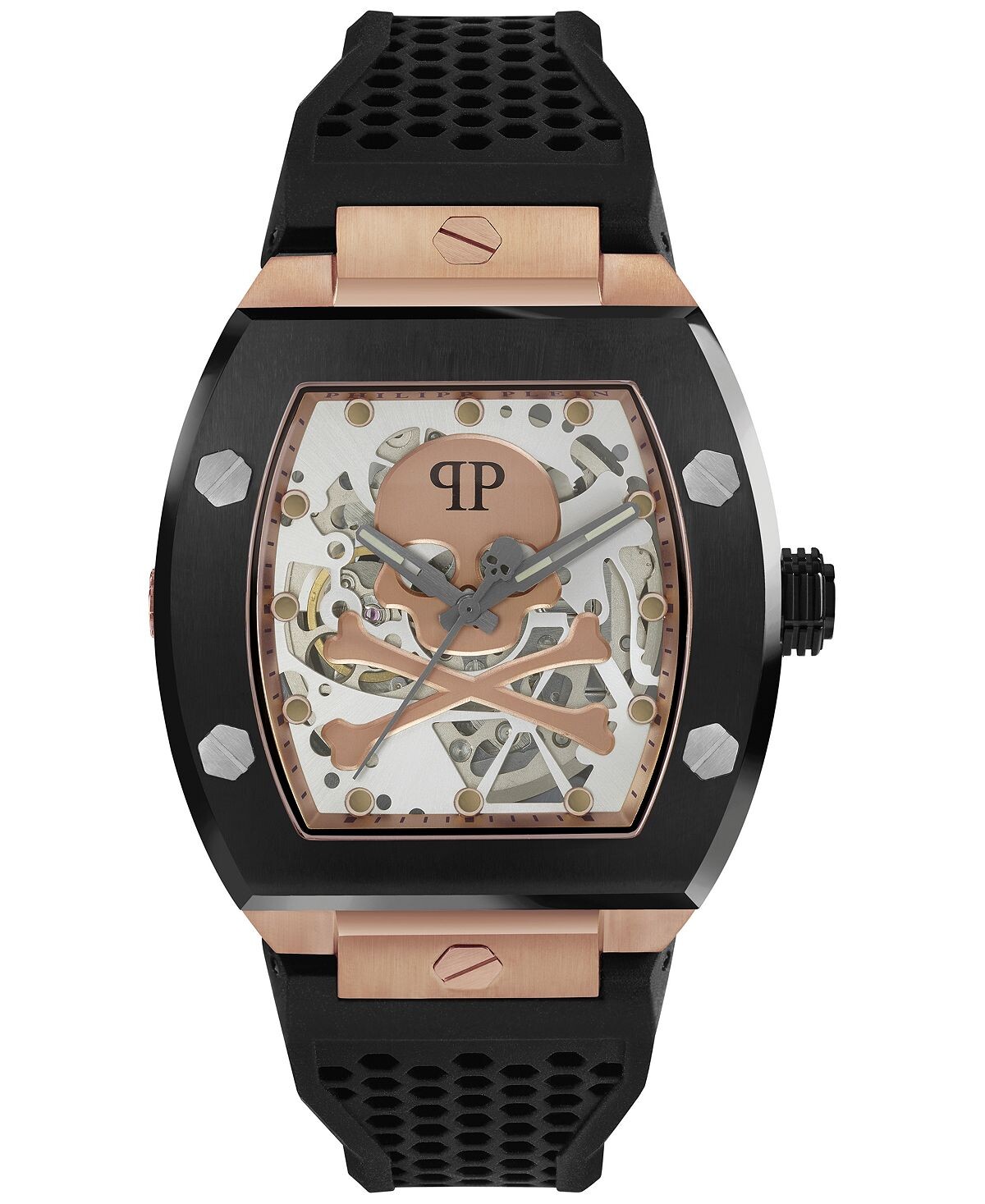 Мужские автоматические часы The $keleton с черным силиконовым ремешком, 44 мм Philipp Plein
Мужские автоматические часы The $keleton с черным силиконовым ремешком, 44 мм Philipp Plein