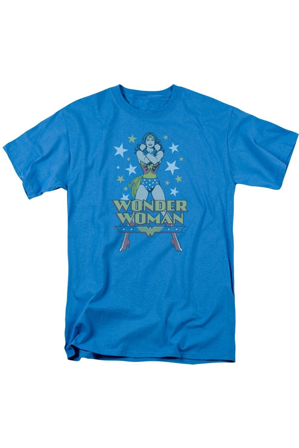 Футболка с коротким рукавом для взрослых DC Comics A Wonder Woman Gildan, бирюзовый
Футболка с коротким рукавом для взрослых DC Comics A Wonder Woman Gildan, бирюзовый