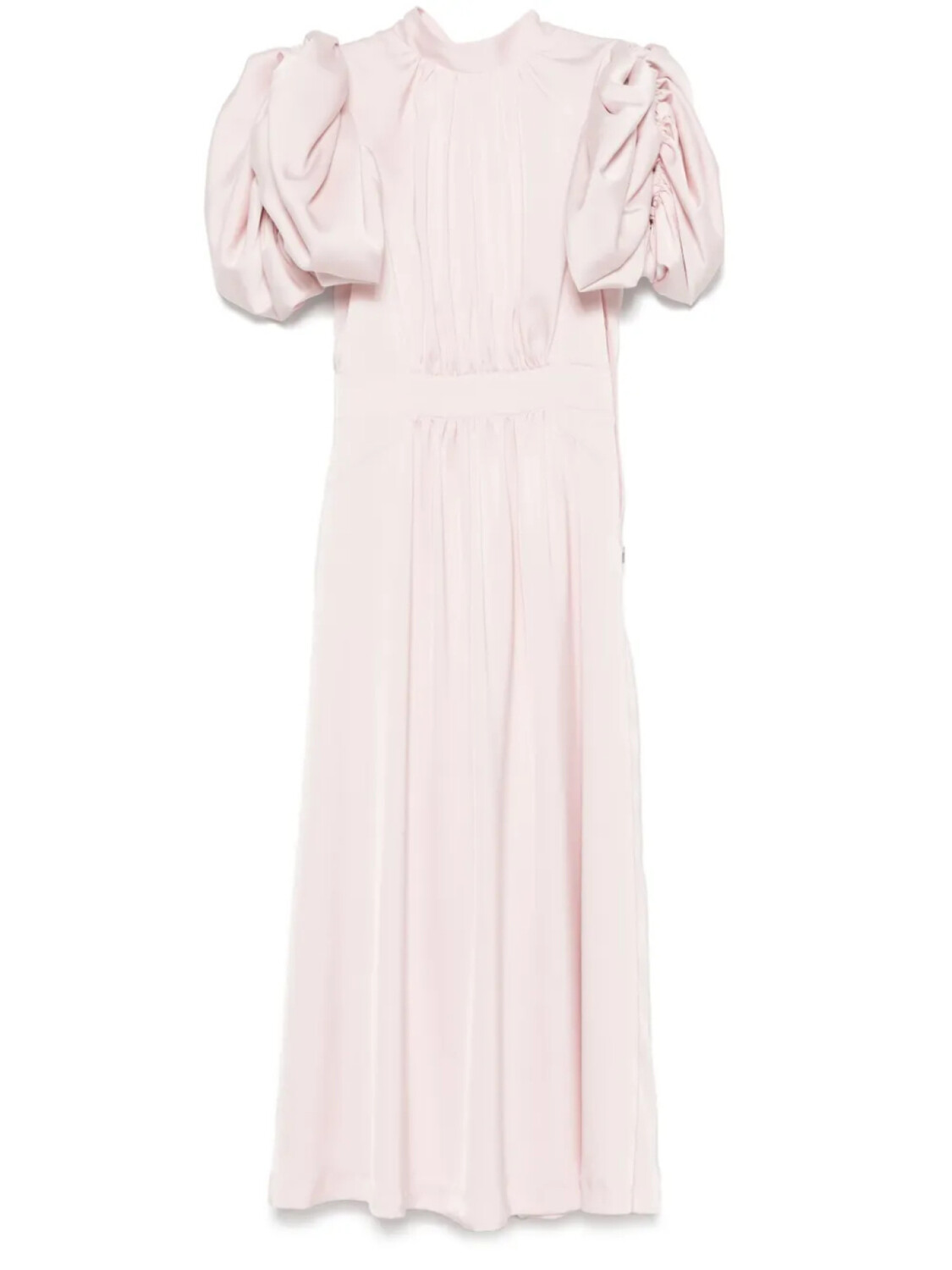 ROTATE BIRGER CHRISTENSEN атласное платье миди с объемными рукавами, розовый
ROTATE BIRGER CHRISTENSEN атласное платье миди с объемными рукавами, розовый