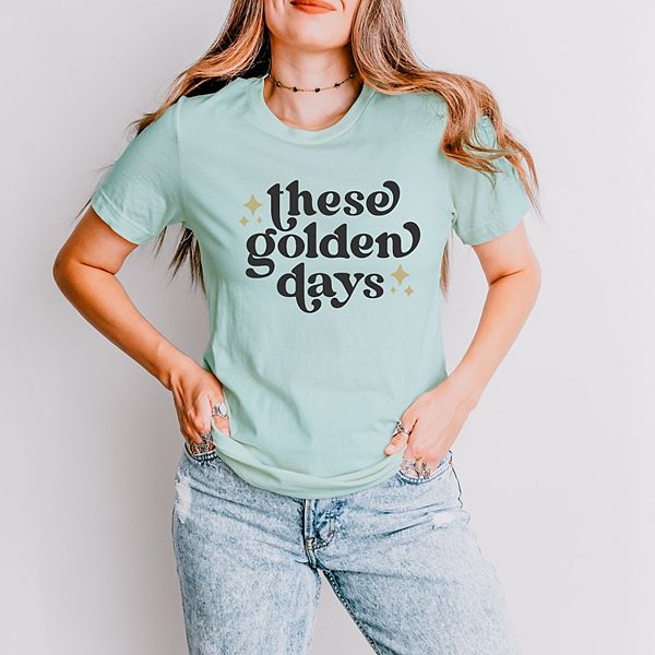 Футболка с коротким рукавом These golden days Simply Sage Market
Футболка с коротким рукавом These golden days Simply Sage Market