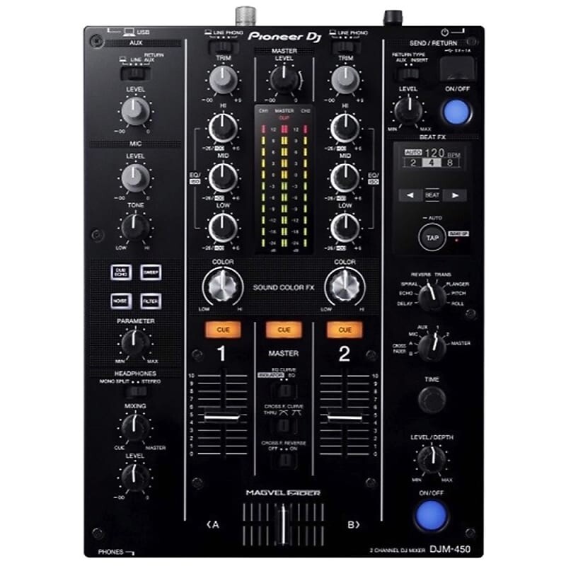 Микшер Pioneer DJM-450 2-Channel DJ Mixer
Микшер Pioneer DJM-450 2-Channel DJ Mixer
