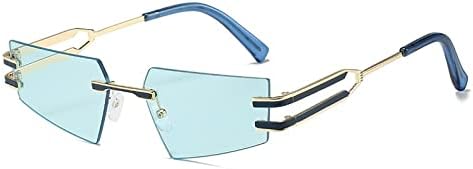 Солнцезащитные очки без оправы для женщин, женские солнцезащитные очки в маленькой оправе, многоугольные солнцезащитные очки, женские очки без оправы MTZJH, Gold Green
Солнцезащитные очки без оправы для женщин, женские солнцезащитные очки в маленькой оправе, многоугольные солнцезащитные очки, женские очки без оправы MTZJH, Gold Green