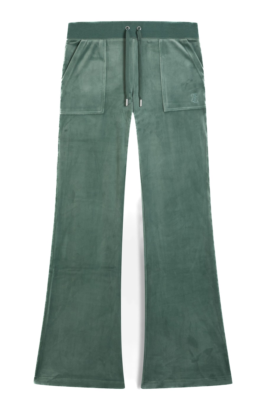 Расклешенные брюки Juicy Couture, зеленый
Расклешенные брюки Juicy Couture, зеленый