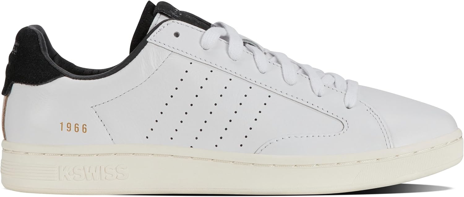 Мужские кожаные кроссовки K-Swiss Lozan Klub, белый/черный
Мужские кожаные кроссовки K-Swiss Lozan Klub, белый/черный