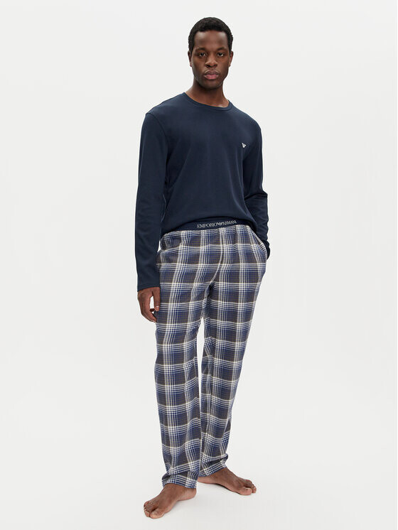Пижамы стандартного кроя Emporio Armani Underwear, синий
Пижамы стандартного кроя Emporio Armani Underwear, синий