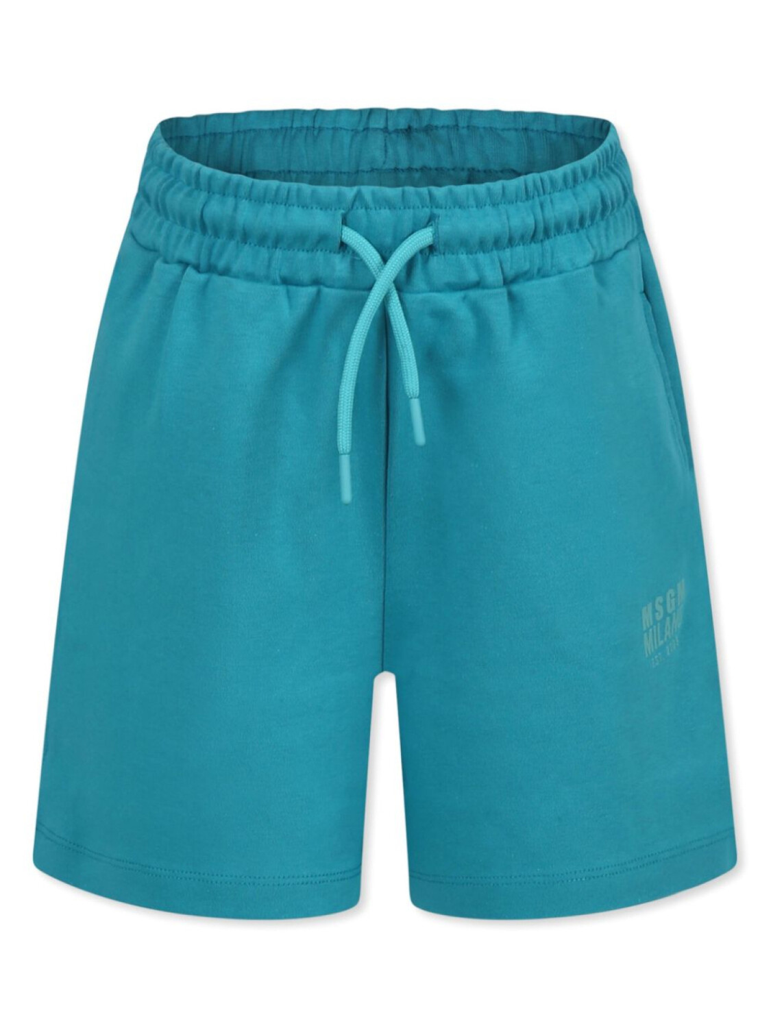 MSGM Kids шорты с логотипом, зеленый 
MSGM Kids шорты с логотипом, зеленый