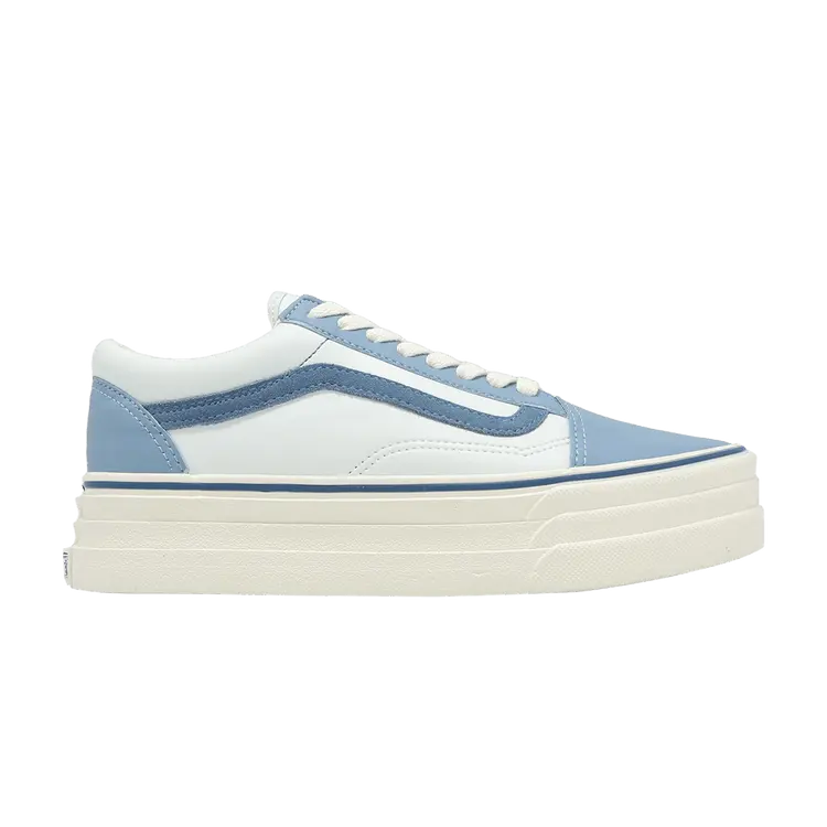 Кроссовки Vans V36CF Old Skool 3Sole 'Blue White', синий
Кроссовки Vans V36CF Old Skool 3Sole 'Blue White', синий