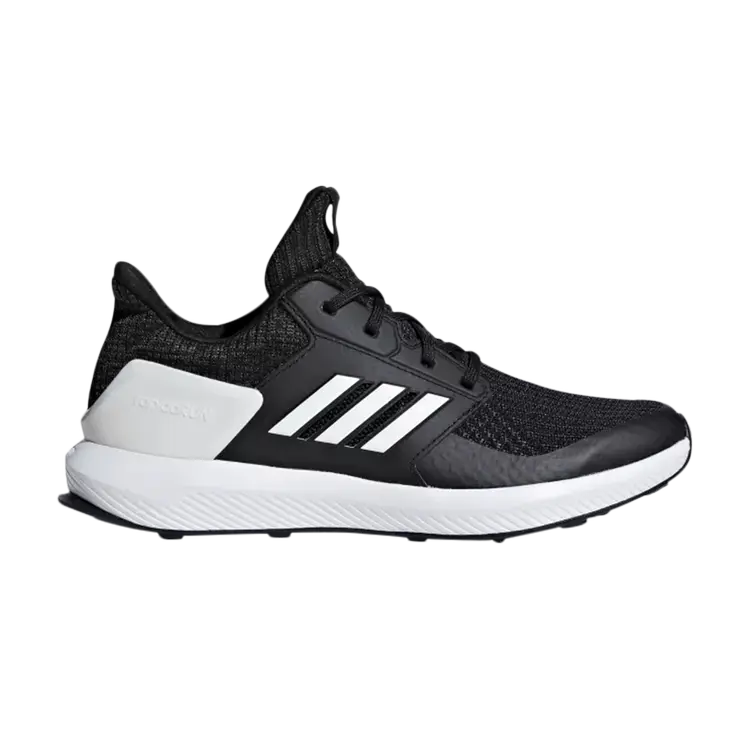 Кроссовки Adidas RapidaRun Knit J 'Carbon', черный 
Кроссовки Adidas RapidaRun Knit J 'Carbon', черный