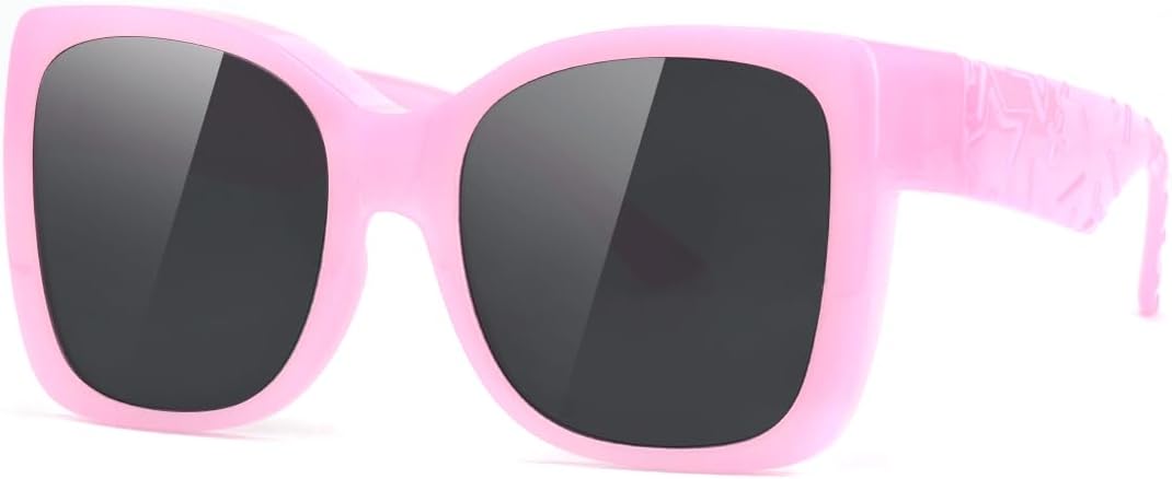 Солнцезащитные очки Meeloog Polarized Over Glasses для женщин, большие квадратные солнцезащитные очки, модель Star Trendy Fit Go Over Shades MST0067, P1 Jelly Pink Frame/Dark Grey Lens
Солнцезащитные очки Meeloog Polarized Over Glasses для женщин, большие квадратные солнцезащитные очки, модель Star Trendy Fit Go Over Shades MST0067, P1 Jelly Pink Frame/Dark Grey Lens