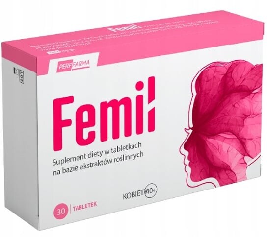 Femil Menopause Hot Flashs Перффарма, 30 таб. Inna marka
Femil Menopause Hot Flashs Перффарма, 30 таб. Inna marka