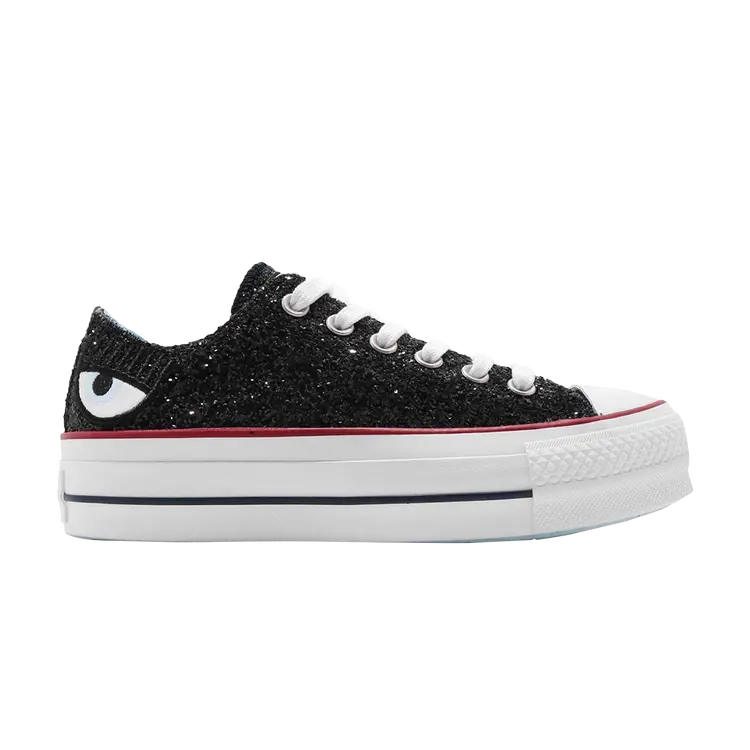 Кроссовки Converse Chiara Ferragni x Wmns Chuck Taylor All Star Lift Ox 'Black White', черный
Кроссовки Converse Chiara Ferragni x Wmns Chuck Taylor All Star Lift Ox 'Black White', черный