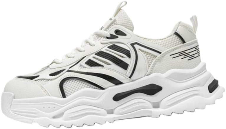 Мужские спортивные кроссовки с толстой сетчатой подошвой - повседневные, с прочной подошвой, для использования на открытом воздухе Fusecottc, черный
Мужские спортивные кроссовки с толстой сетчатой подошвой - повседневные, с прочной подошвой, для использования на открытом воздухе Fusecottc, черный