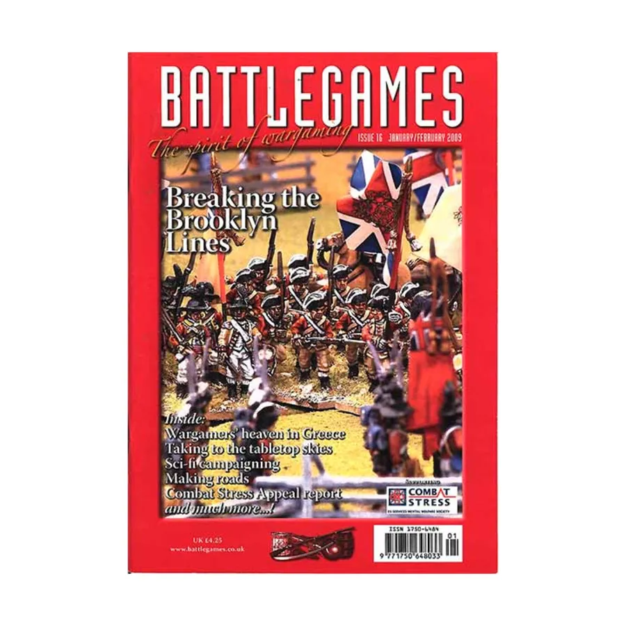 № 16 «Прорывая линии Бруклина, рай для варгеймеров в Греции, выход в настольное небо», Battlegames Magazine
№ 16 «Прорывая линии Бруклина, рай для варгеймеров в Греции, выход в настольное небо», Battlegames Magazine
