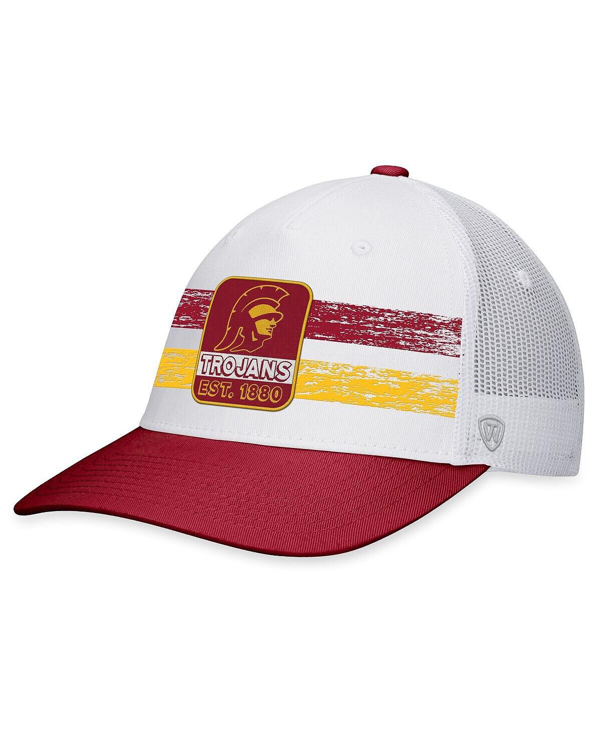 Мужская белая кепка Cardinal USC Trojans Retro Fade Snapback Top of the World
Мужская белая кепка Cardinal USC Trojans Retro Fade Snapback Top of the World