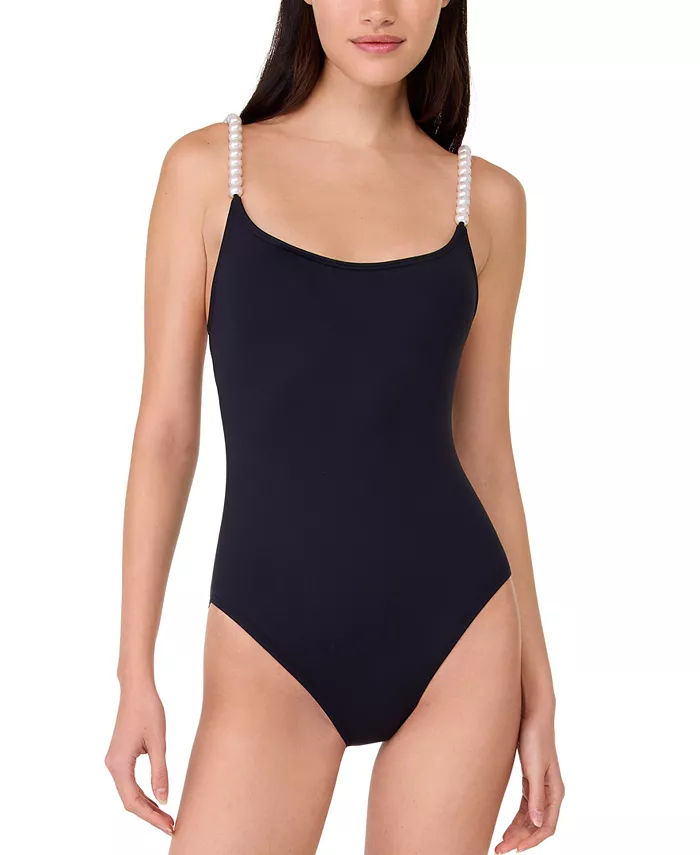 Женский купальник Pearl Strap цельный kate spade new york, черный
Женский купальник Pearl Strap цельный kate spade new york, черный