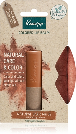 Тонизирующий бальзам для губ Kneipp Natural Care & Color, Natural Dark Nude 3,5 g
Тонизирующий бальзам для губ Kneipp Natural Care & Color, Natural Dark Nude 3,5 g