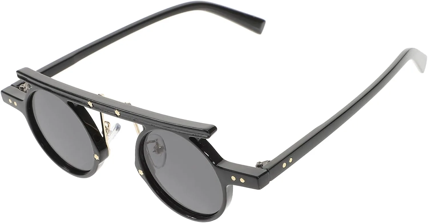 Солнцезащитные очки Mikikit Retro круглые для женщин в винтажном стиле, черная оправа, серые линзы, защита от УФ-излучения, летние очки для активного отдыха, Black
Солнцезащитные очки Mikikit Retro круглые для женщин в винтажном стиле, черная оправа, серые линзы, защита от УФ-излучения, летние очки для активного отдыха, Black