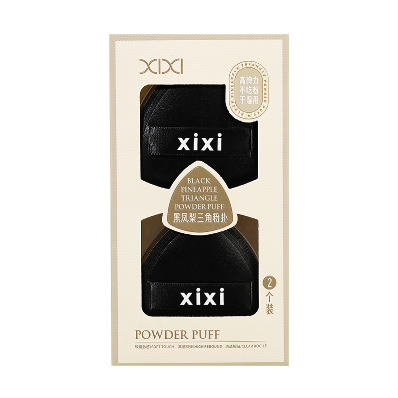 XIXI Черный спонж-пуфвер Pineapple Triangle без розового
XIXI Черный спонж-пуфвер Pineapple Triangle без розового