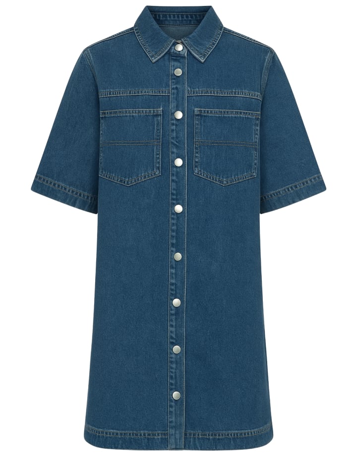 Платье Ninni из средне-синего денима Norr
Платье Ninni из средне-синего денима Norr