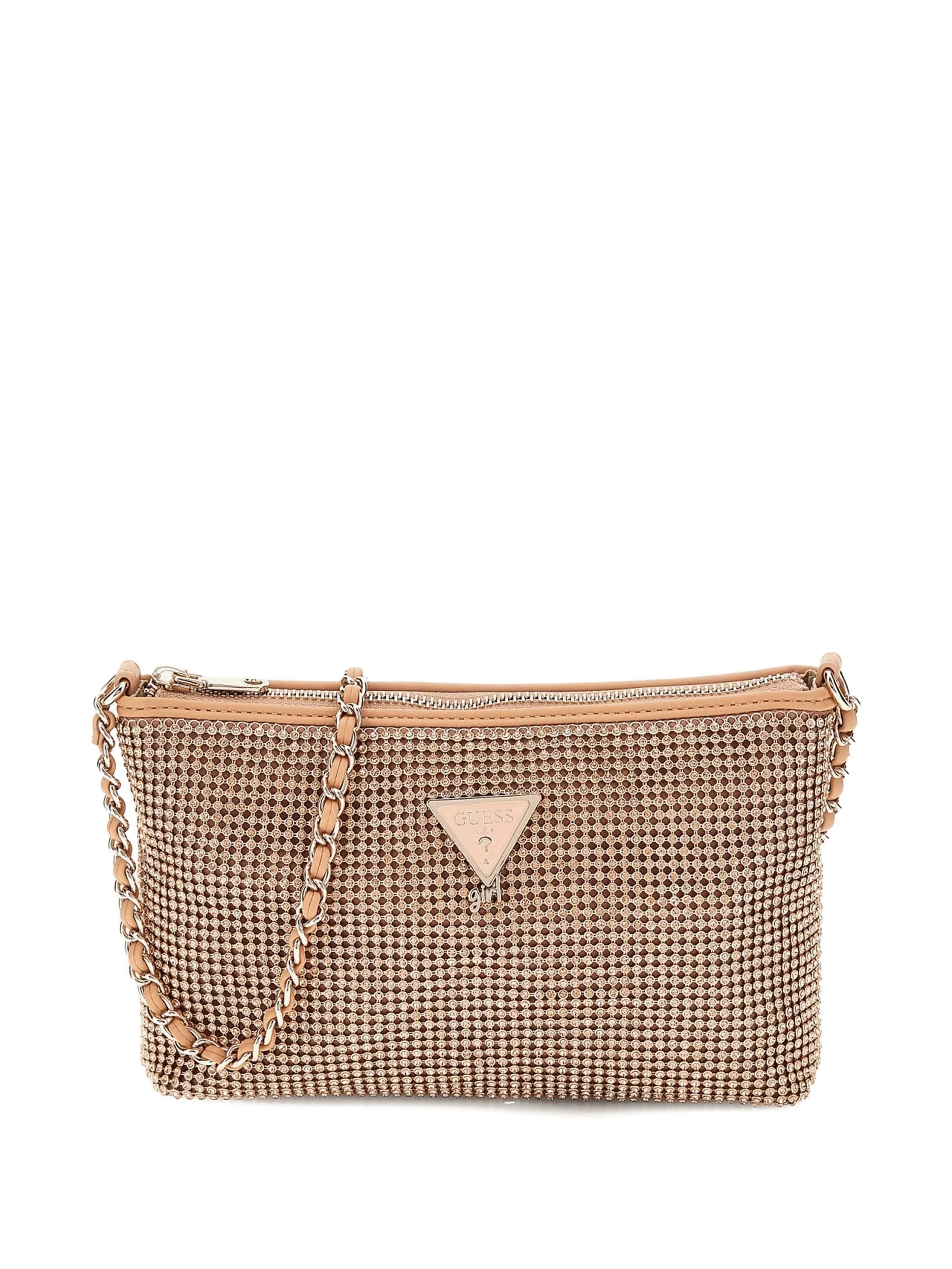 Сумка с цепочкой и стразами Guess Kids, розовый
Сумка с цепочкой и стразами Guess Kids, розовый