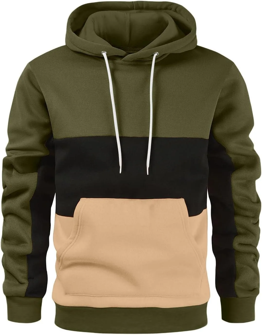 Толстовка с капюшоном для мужчин Color Block с принтом
Толстовка с капюшоном для мужчин Color Block с принтом