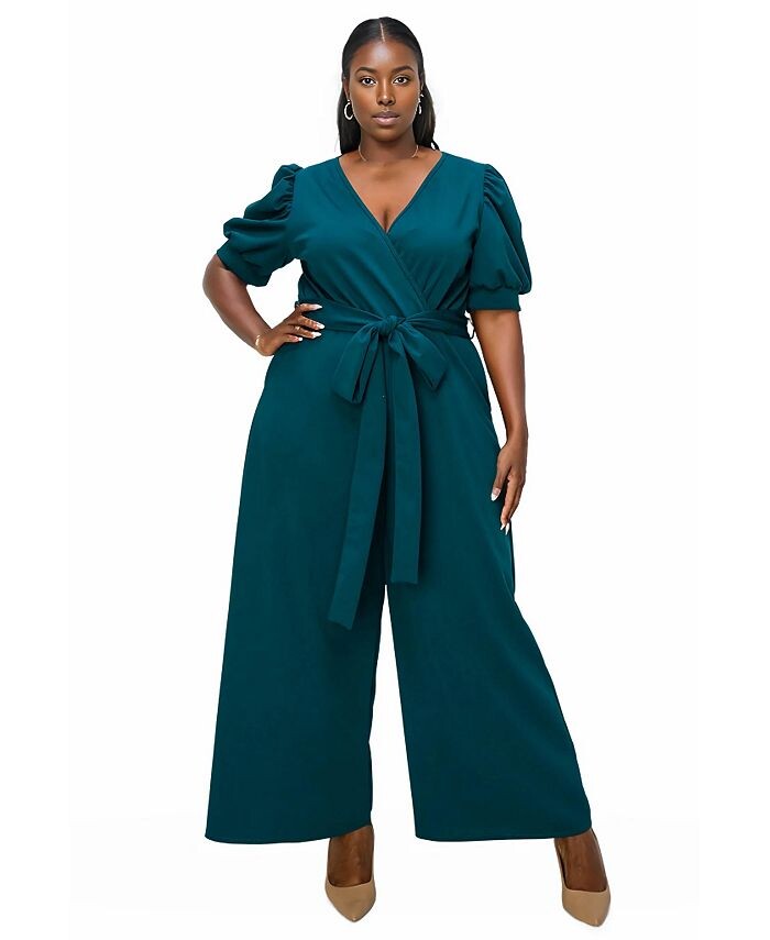 Женский комбинезон с поясом и карманами Iris Surplice L I V D, зеленый
Женский комбинезон с поясом и карманами Iris Surplice L I V D, зеленый