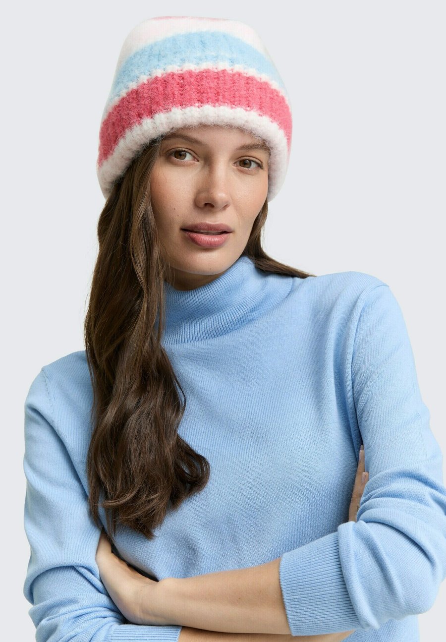 Шапка TOM TAILOR Beanie, Pink Blue Knit Stripe/Blue
Шапка TOM TAILOR Beanie, Pink Blue Knit Stripe/Blue
