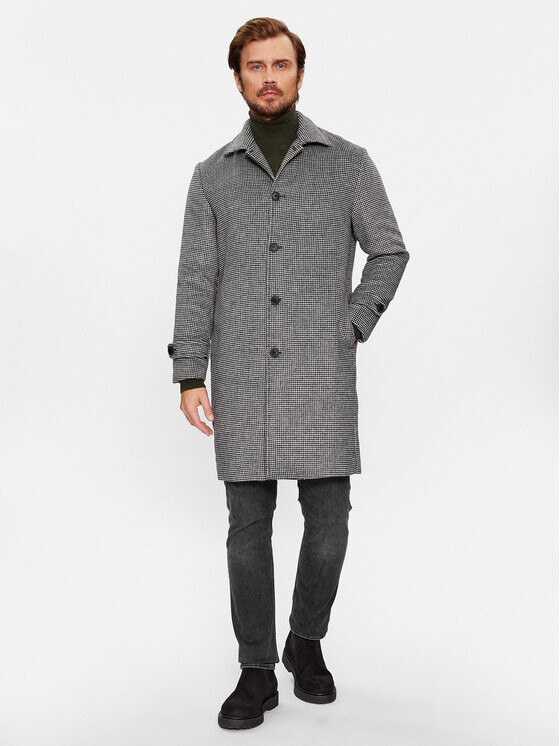 Переходное пальто стандартного кроя United Colors Of Benetton, серый
Переходное пальто стандартного кроя United Colors Of Benetton, серый