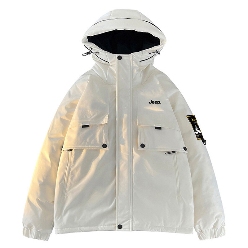 Пуховик унисекс Jeep, черный
Пуховик унисекс Jeep, черный