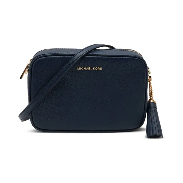 Кожаная сумка-мессенджер Джинни Michael Kors, синий
Кожаная сумка-мессенджер Джинни Michael Kors, синий