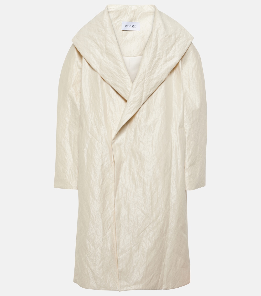Блестящее пальто из смесового хлопка Maticevski, Pearl Crush
Блестящее пальто из смесового хлопка Maticevski, Pearl Crush