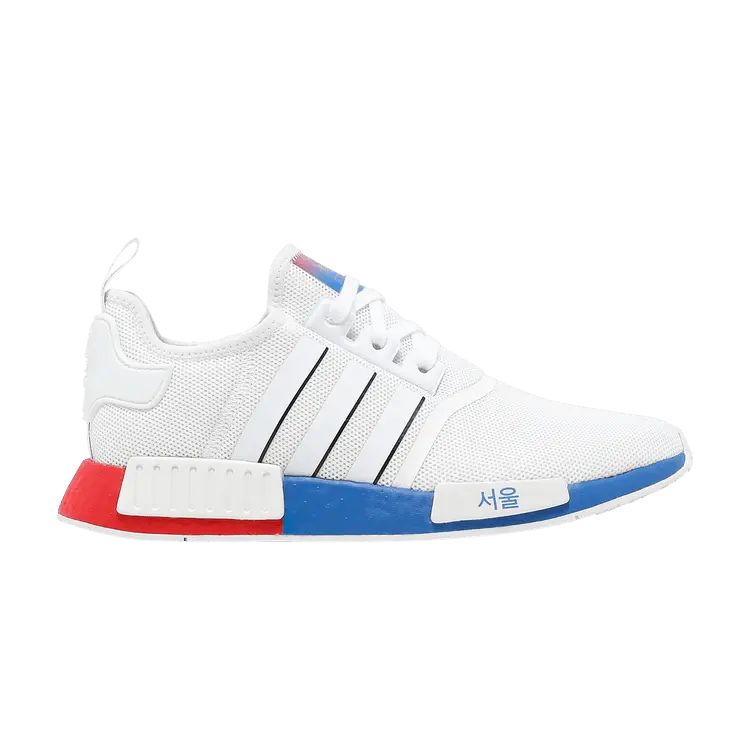 Кроссовки adidas NMD_R1 'United By Sneakers - Seoul', белый
Кроссовки adidas NMD_R1 'United By Sneakers - Seoul', белый