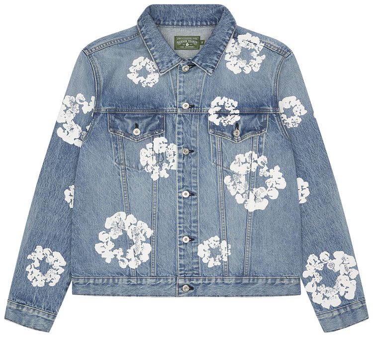 Джинсовая куртка Denim Tears Cotton Wreath, синий
Джинсовая куртка Denim Tears Cotton Wreath, синий