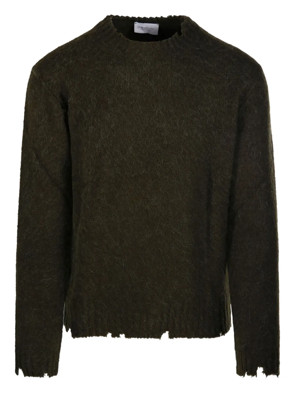 Шерстяной свитер с бахромой Diana Studio, зеленый
Шерстяной свитер с бахромой Diana Studio, зеленый