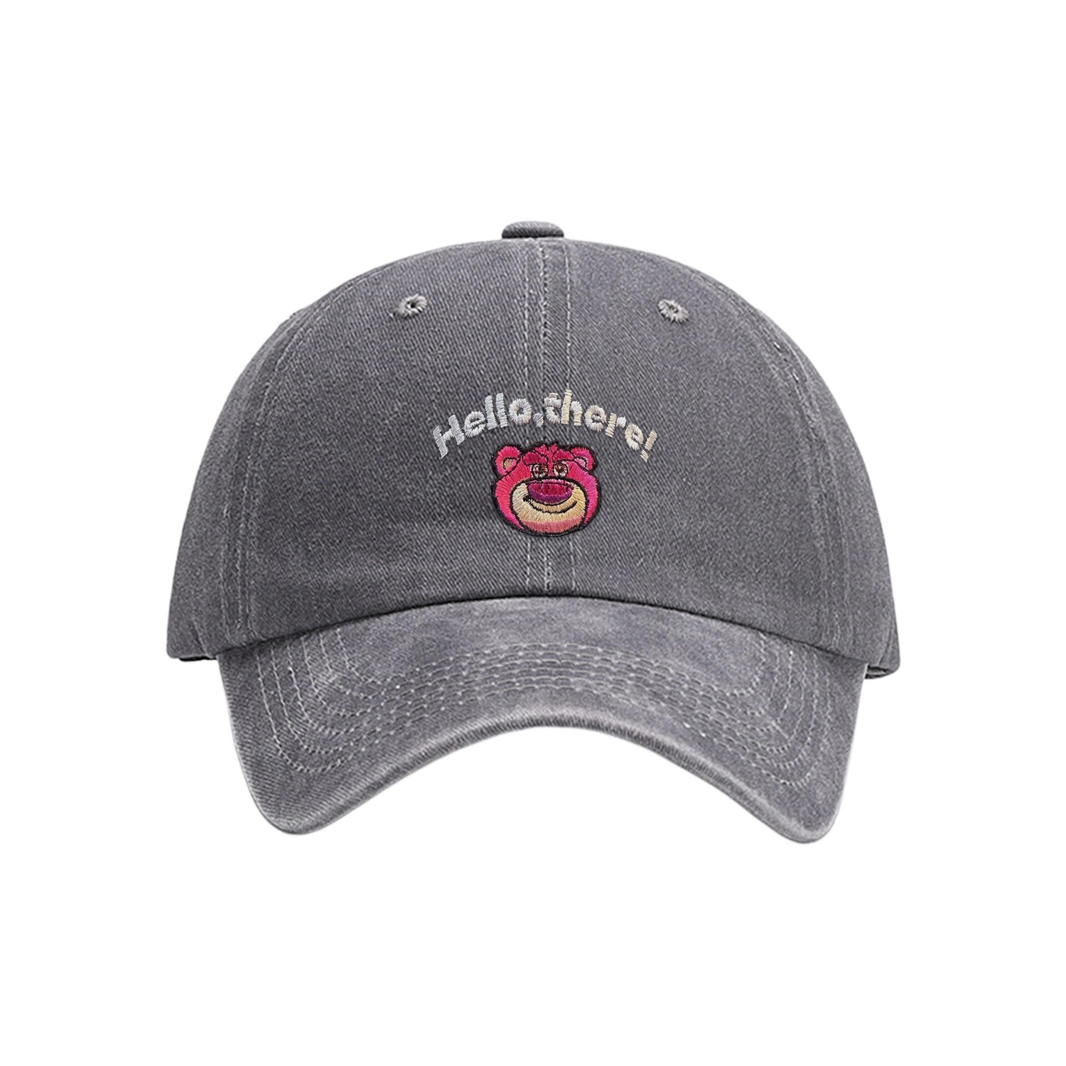 Disney Бейсболка хлопковая унисекс серии Strawberry Bear, Smoke Gray
Disney Бейсболка хлопковая унисекс серии Strawberry Bear, Smoke Gray