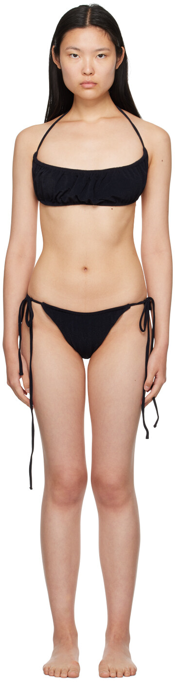 Черное бикини с завязками BINYA
Черное бикини с завязками BINYA